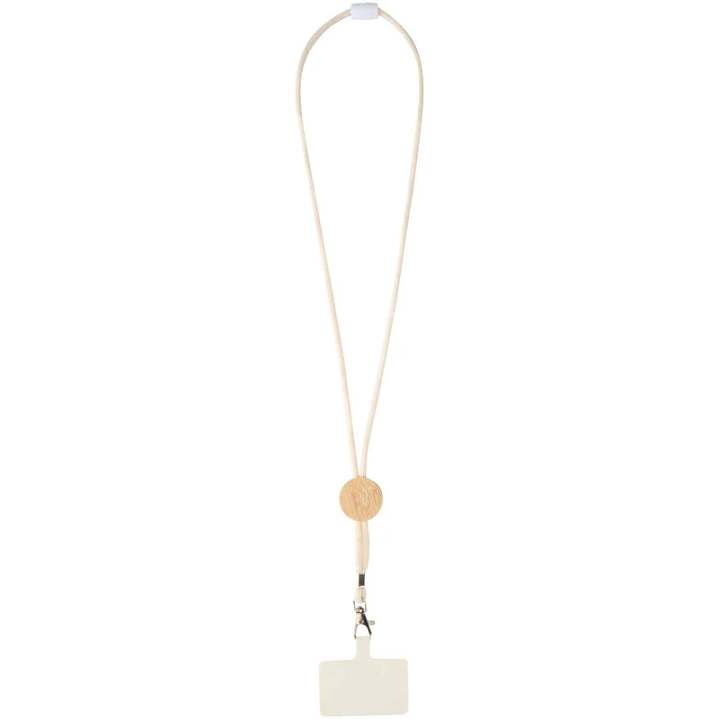 Lanyard per smartphone con dettagli in bambù Adhab