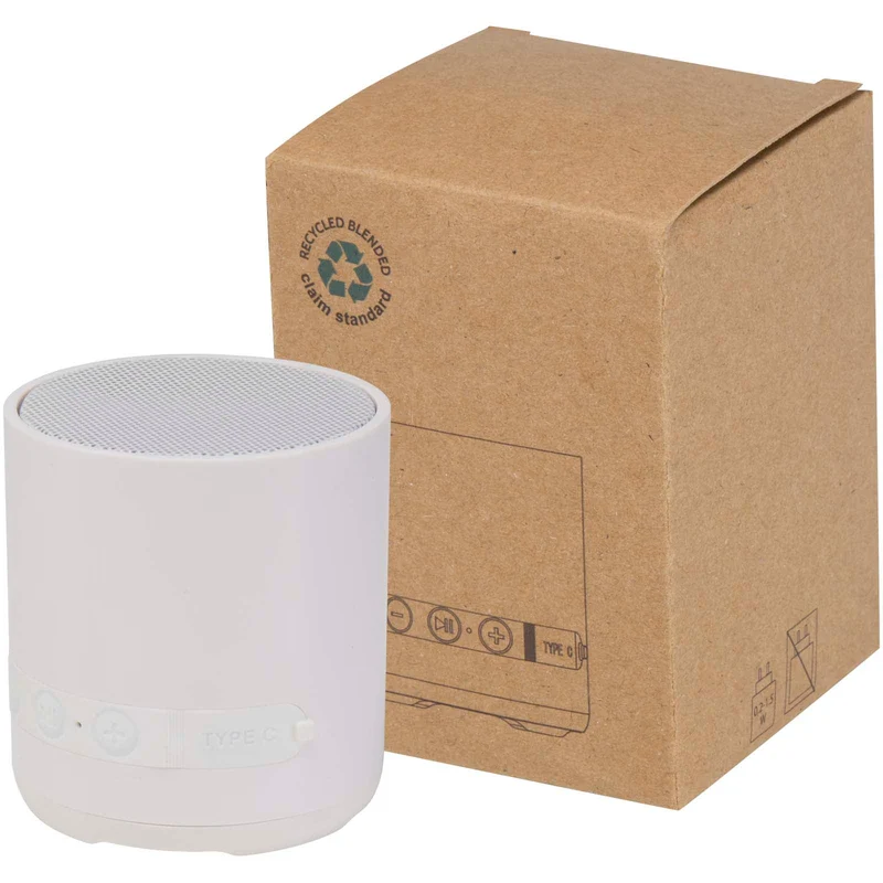Speaker wireless da 3 W in plastica riciclata Hunor