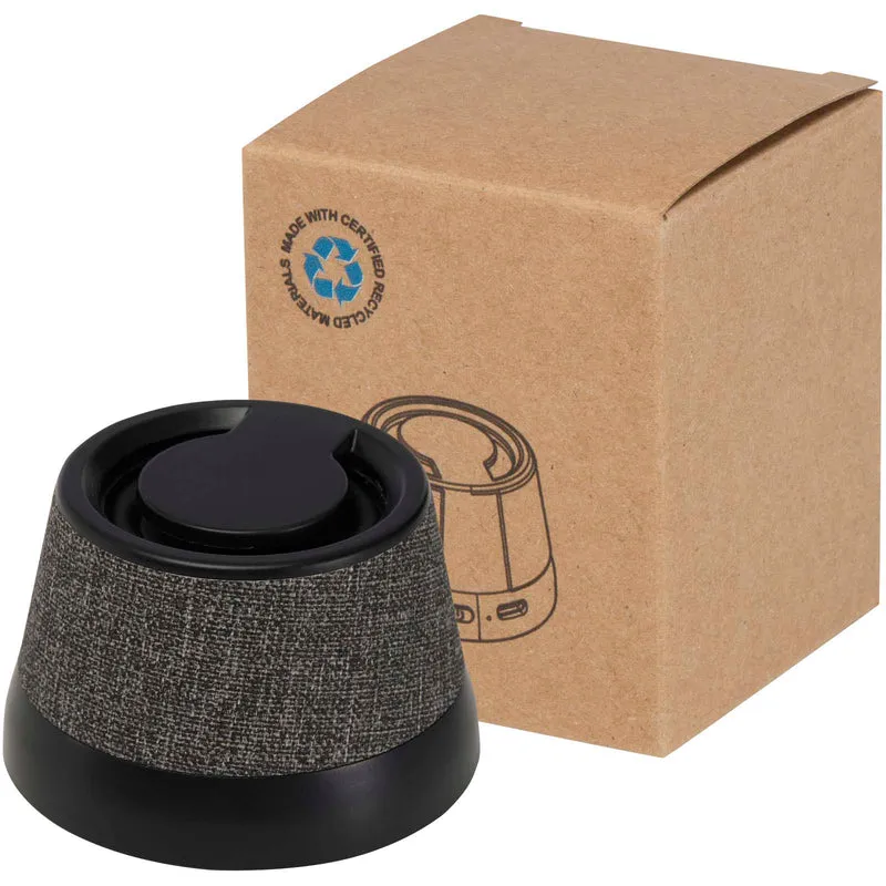 Speaker wireless magnetico in plastica riciclata da 3 W Horna