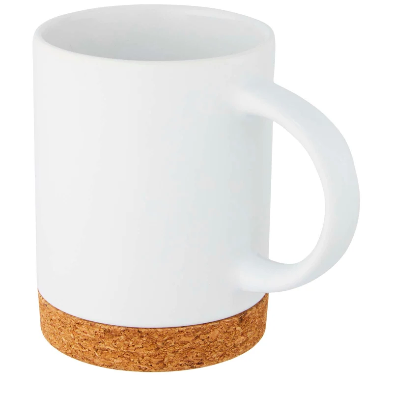 Tazza in ceramica da 425 ml con base in sughero Neiva