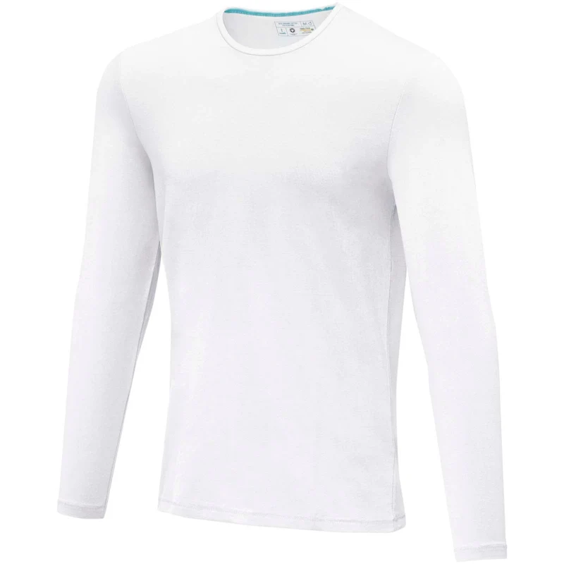 T-shirt Ponoka in tessuto organico a manica lunga da uomo