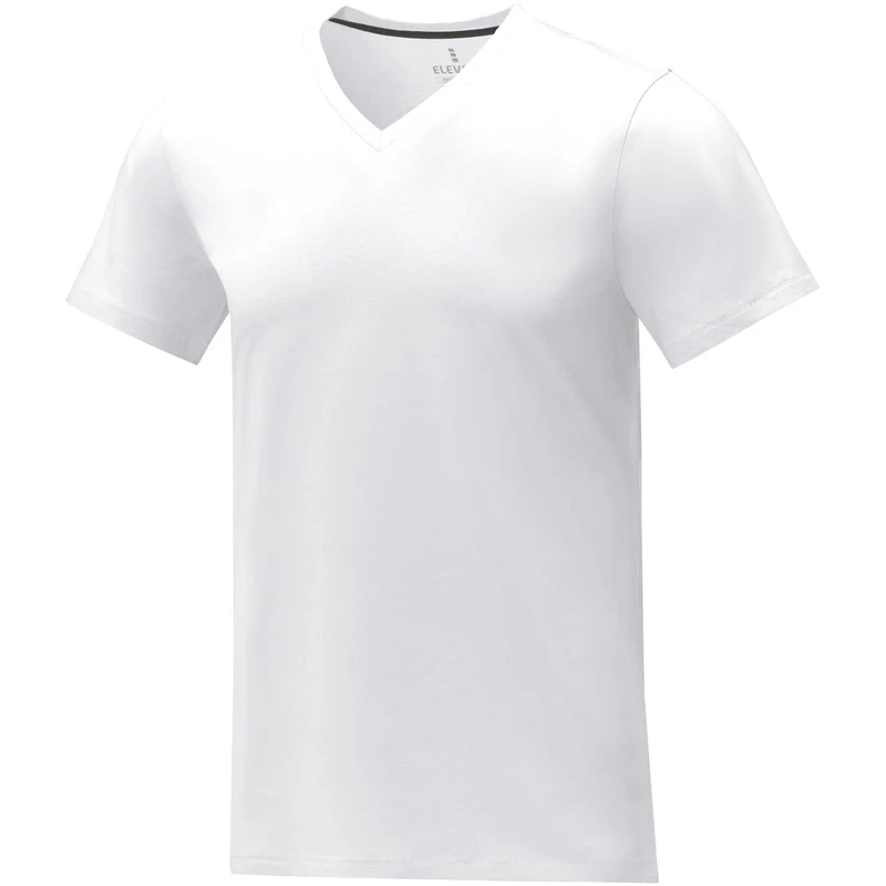 T-shirt Somoto da uomo a manica corta con collo a V