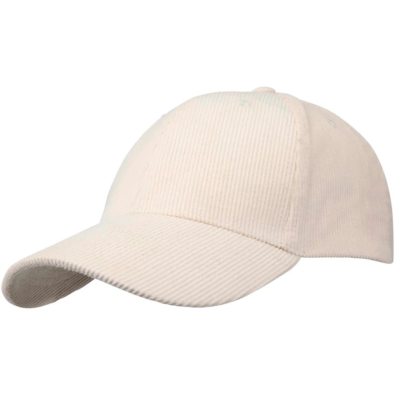 Cappello in velluto a coste a 6 pannelli in tessuto riciclato Hutton