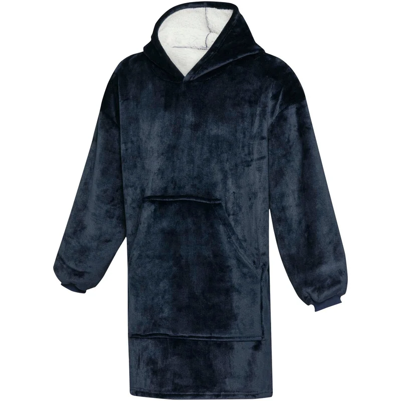 Coperta con cappuccio in tessuto certificato GRS Denali