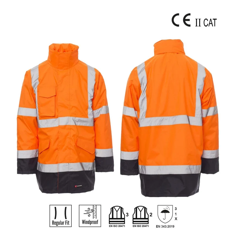 DOCKYARD PARKA TRIPLO USO ALTA VISIBILITA' PAYPER