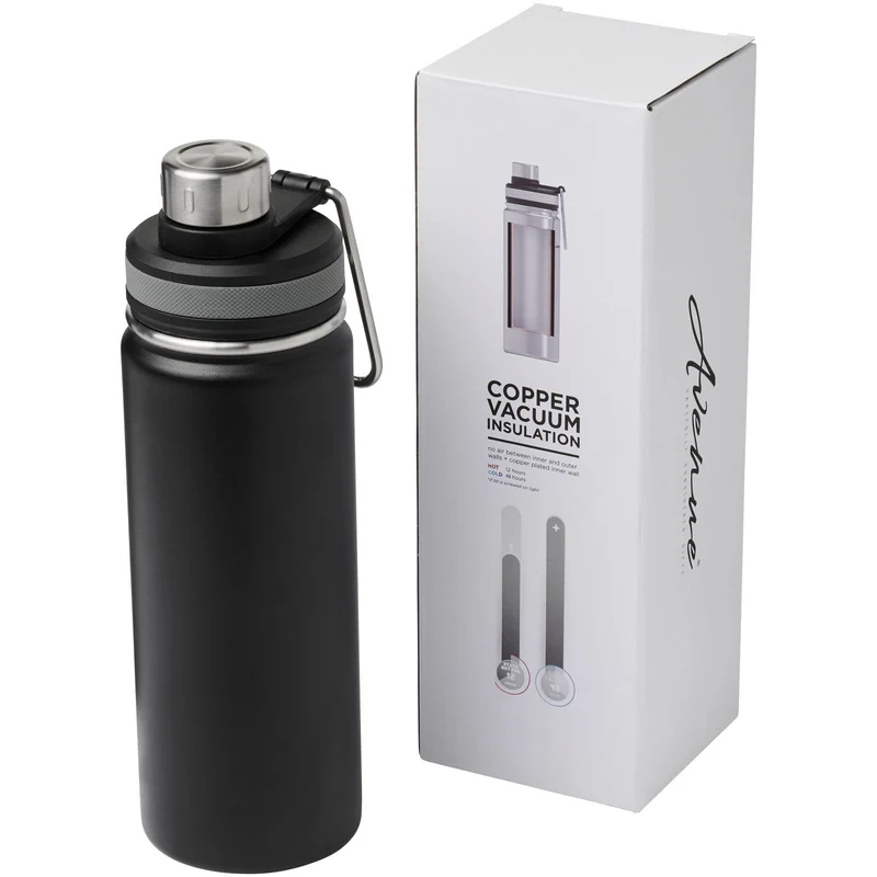 Borraccia sportiva Gessi con isolamento sottovuoto in rame da 590 ml