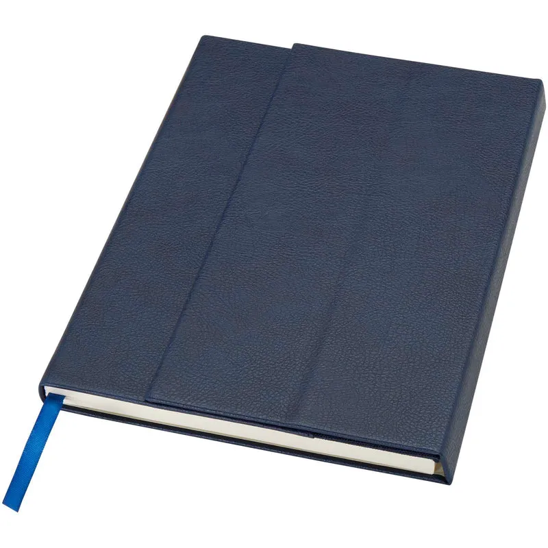 Blocco note formato A5 con copertina rigida in fibre di cuoio riciclate Alejandra