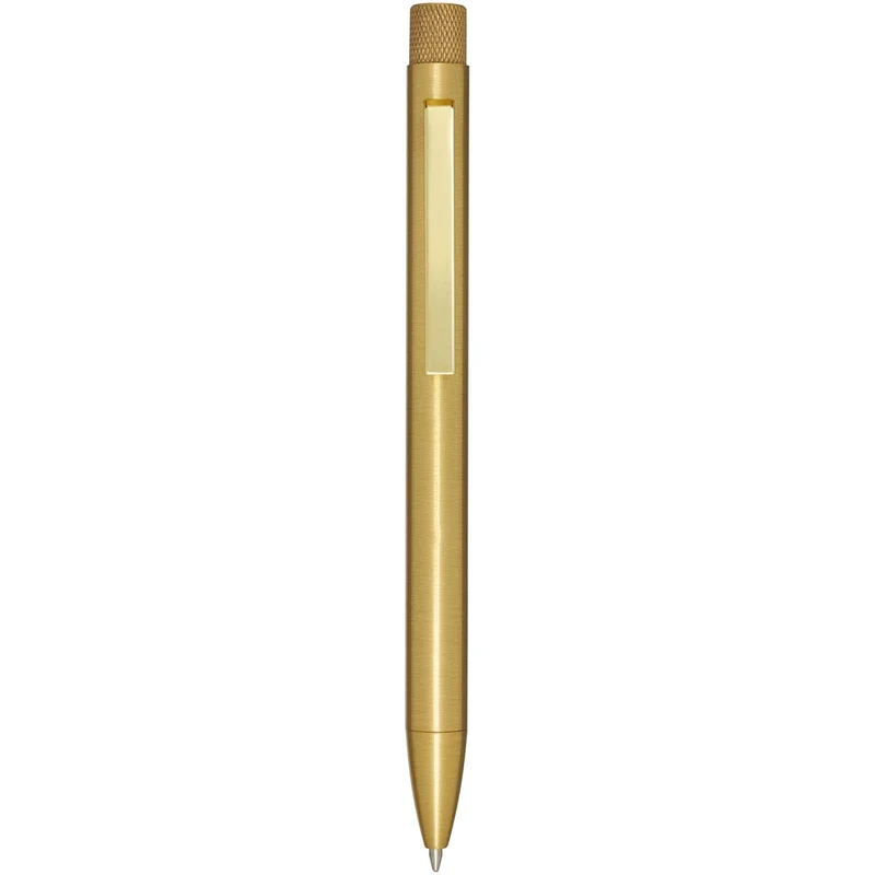 Penna a sfera in ottone riciclato Beatriz (inchiostro blu)