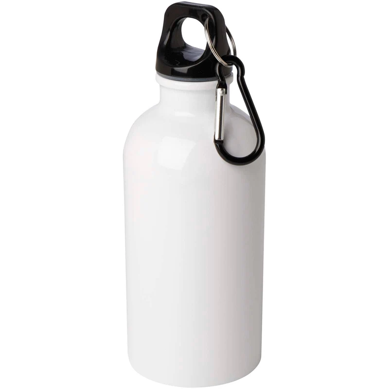 Borraccia da 400 ml in acciaio inossidabile certificato RCS a parete singola con moschettone Oregon