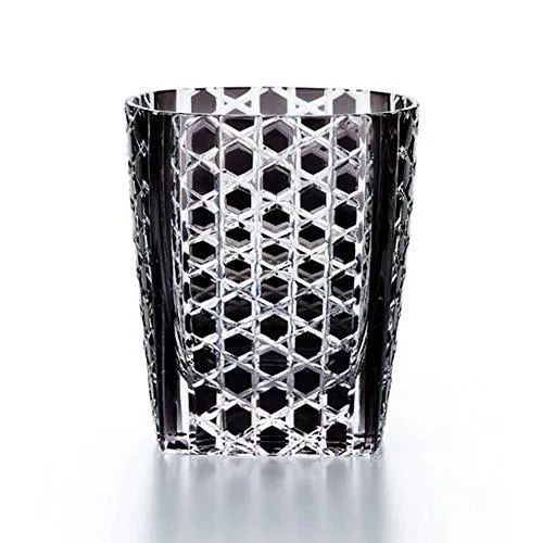 Skleněná láhev NARUMI Glass Works Raison Black 270cc Old GW6068-222BK