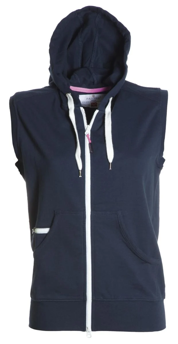BOXER+ LADY GILET DI FELPA CON CAPPUCCIO PAYPER