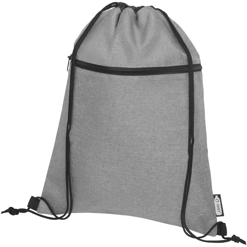 Zaino con cordoncino Ross in PET riciclato - 5L