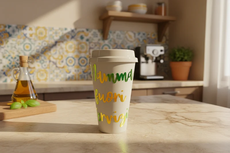 Mamma Fuori Servizio - Tazza Personalizzata
