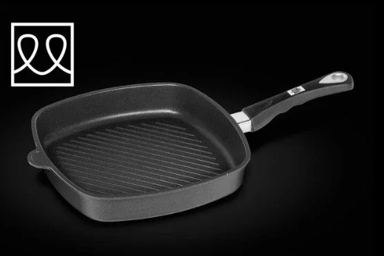 Gastroguss Induction Bistecchiera cm.26 manico removibile