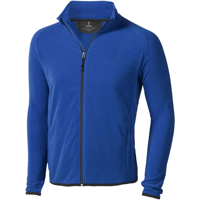 Giacca in microfleece Brossard con zip intera da uomo