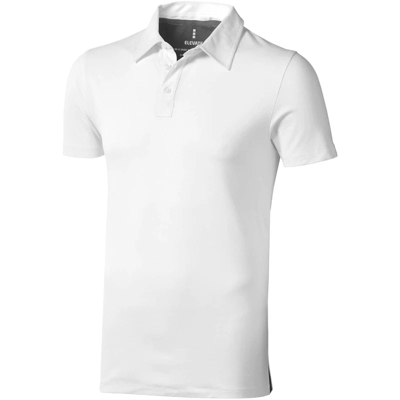 Polo Markham in tessuto elasticizzato a manica corta da uomo