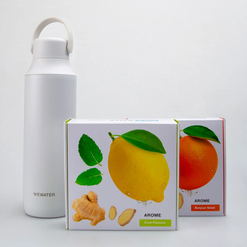 Set Borraccia Artic White + 2 infusi freddi