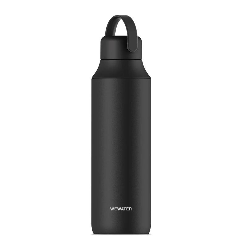 Borraccia termica con infusore Midnight Black 600 ml