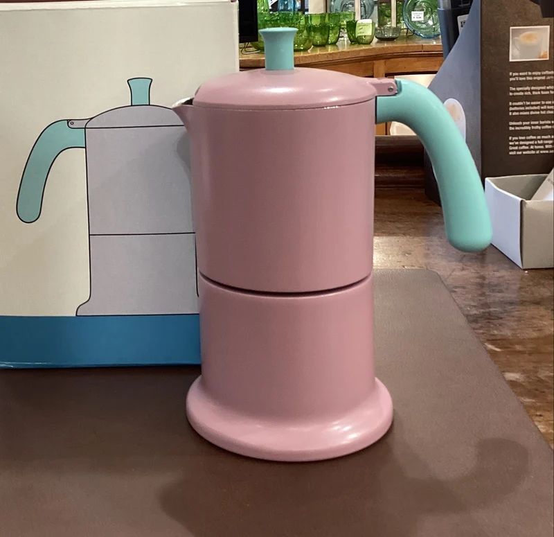 Caffettiera moka in alluminio pressofuso 🇮🇹