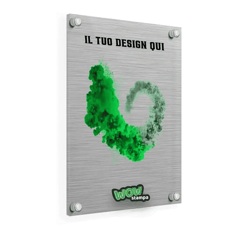 Targhe in Alluminio Spazzolato
