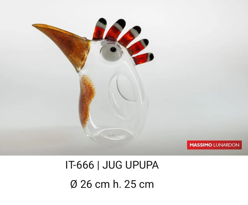 Massimo Lunardon - Caraffa Jug upupa