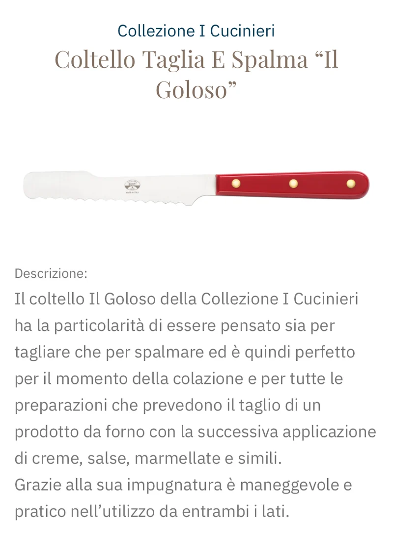 Coltellerie Berti made in Italy - PROMO
