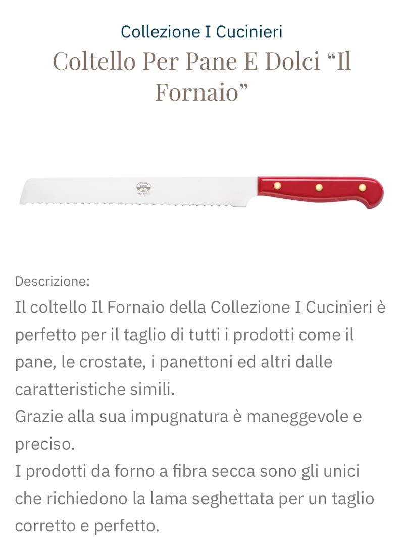 Coltellerie Berti made in Italy - PROMO