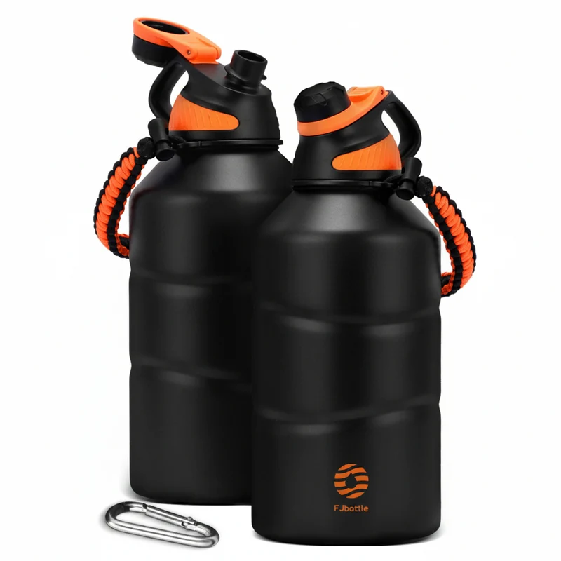 65 oz Stainless Steel Insulated Water Bottle with Magnetic Lid