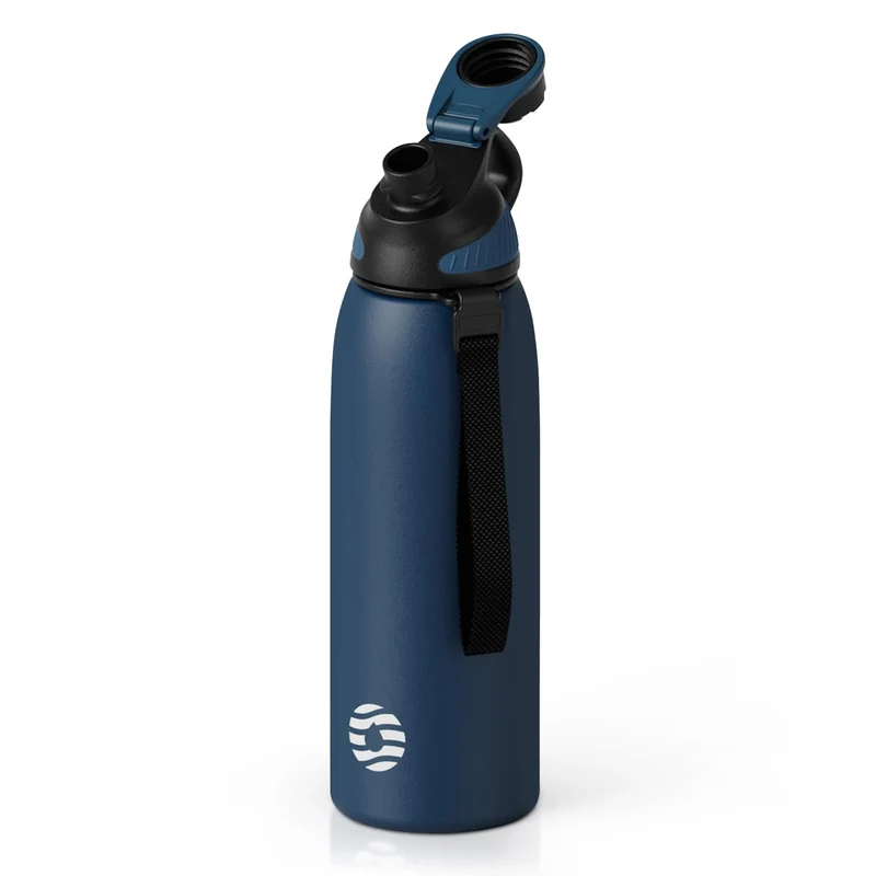34 oz Stainless Steel Insulated Water Bottle with Magnetic Lid