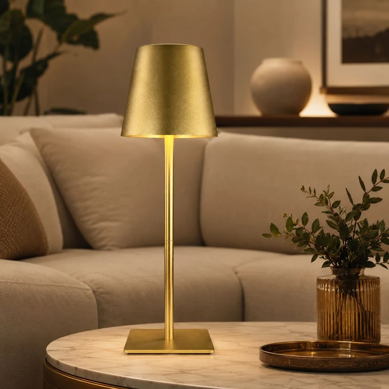 Lampada da tavolo Minimal- Gold