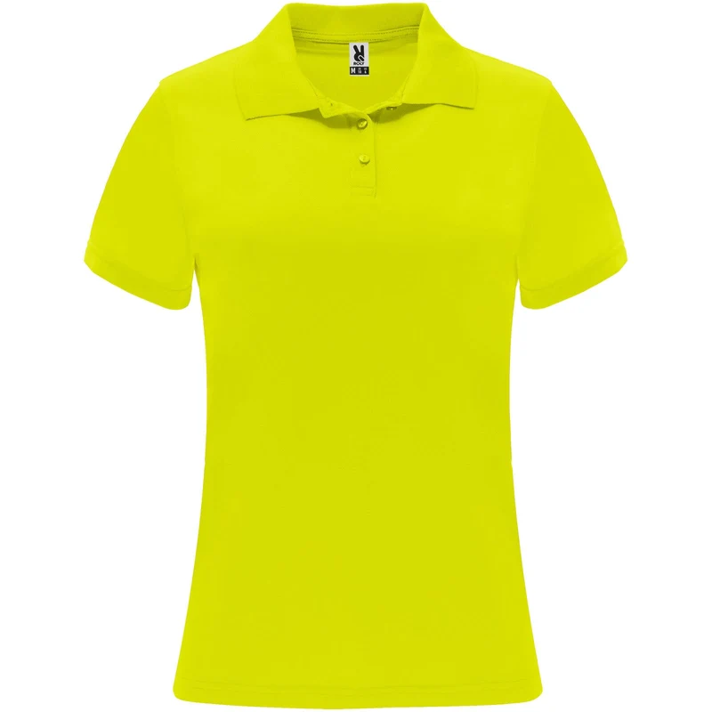 Polo sportiva a maniche corte da donna Monzha