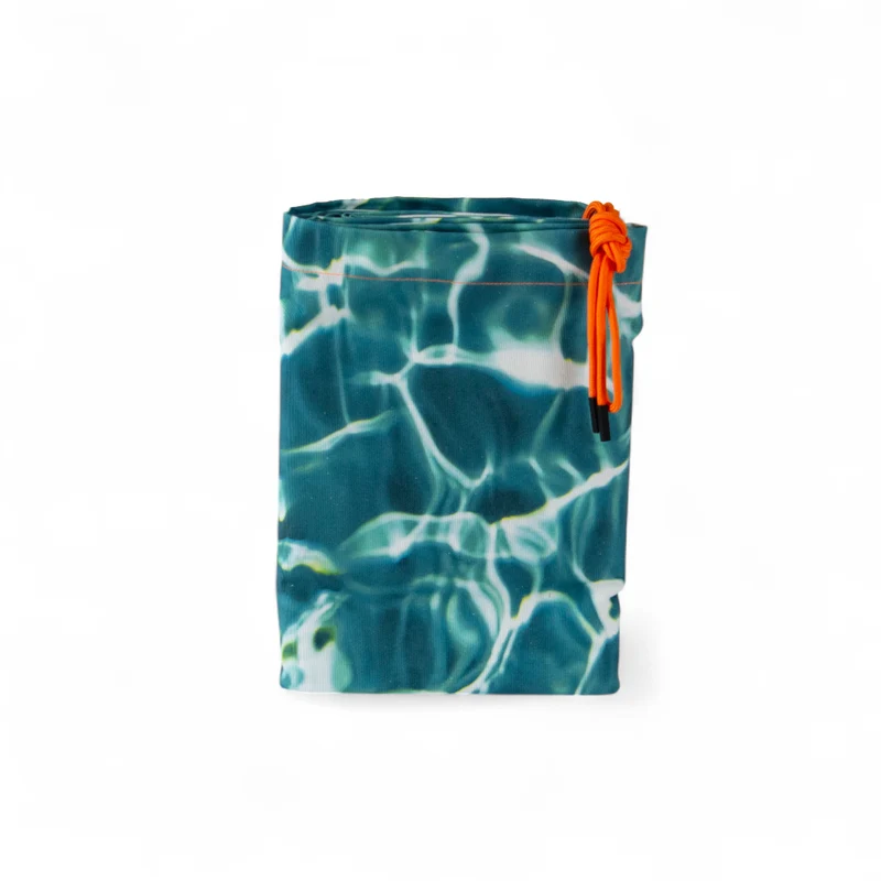 Cotton tablecloth - Cm 160X230 ACQUA