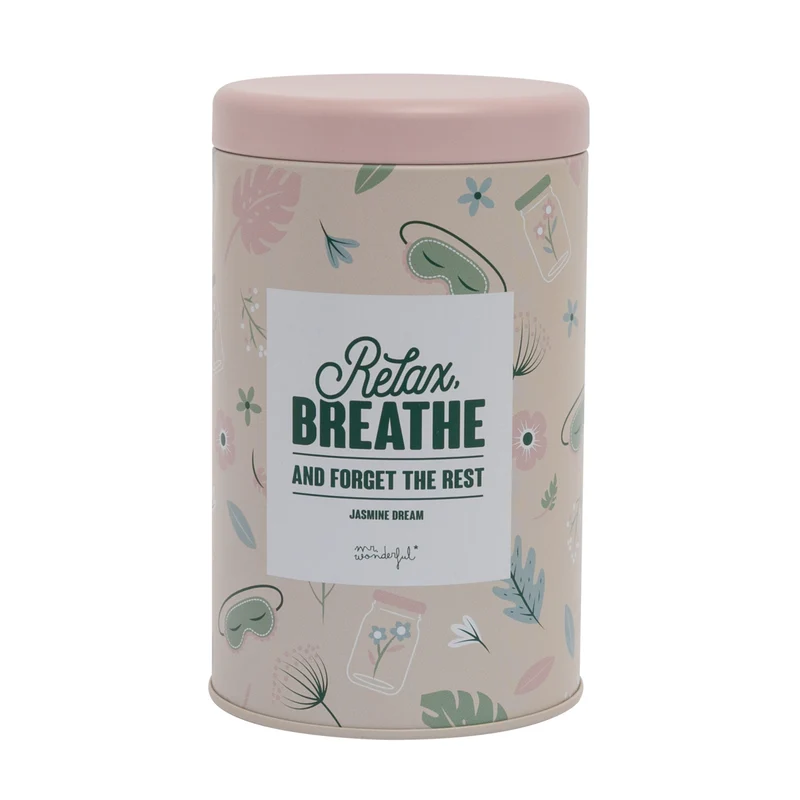 Vela aromática - Relax, breath and forget the rest