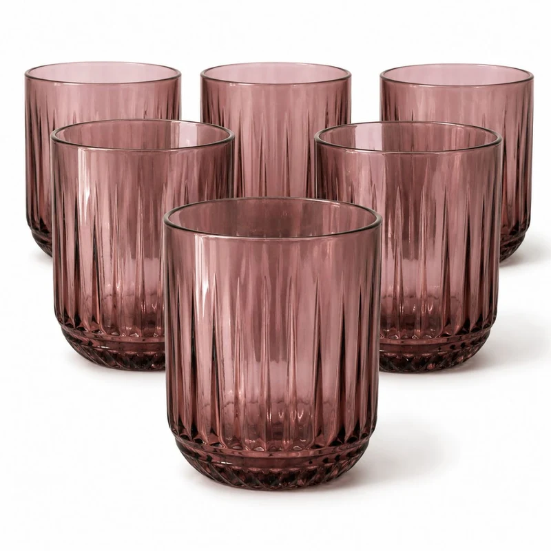 Set 6 Bicchieri Acqua Colorati – 230 ML | Eleganza in Tavola