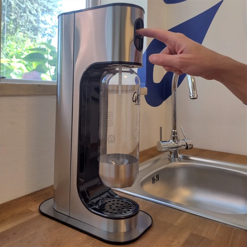 2 bottiglie da 1 litro per Gasatore Iron