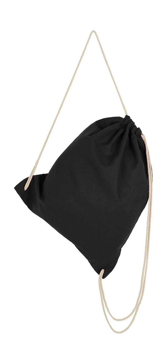 Organic Cotton Drawstring Backpack 140 g/m² | 60857