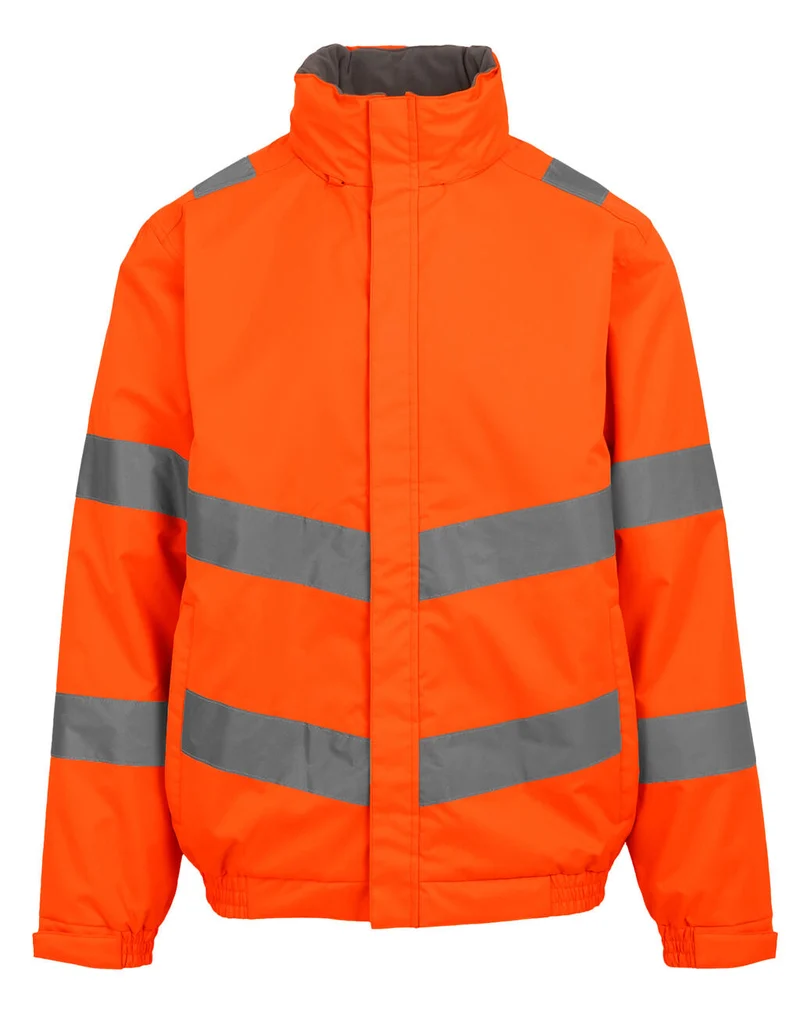 Hi-Vis Waterproof Jacket with Hood | 61417