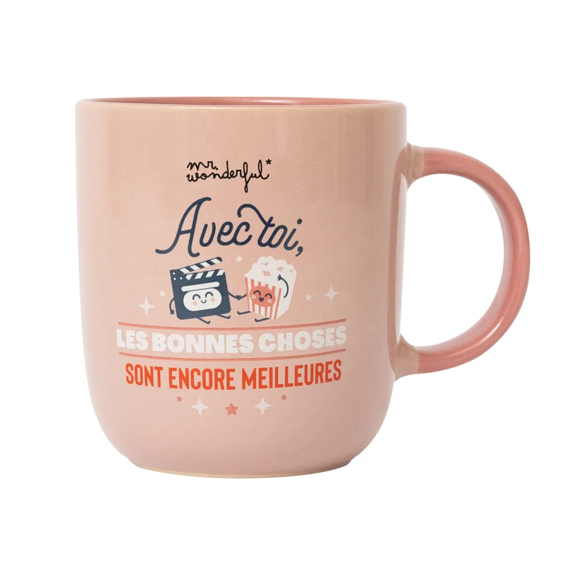 Mug - Avec toi, les bonnes choses sont encore meilleures