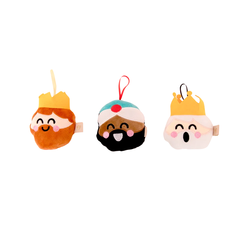 Adornos navideños para un árbol de ensueño - Reyes Magos