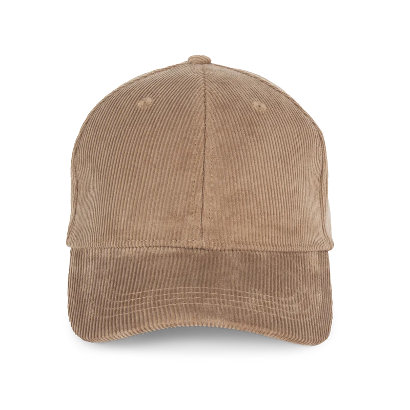 Unisex Organic Corduroy Cap - 6 Panels - NS016