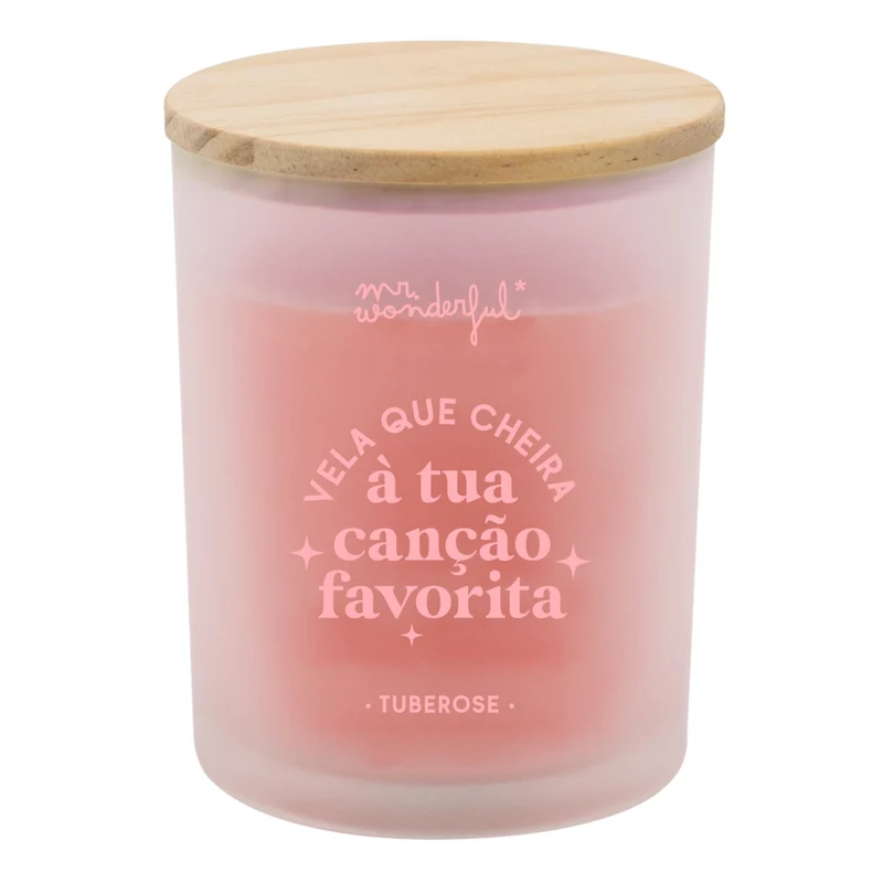 Vela que cheira à tua música favorita