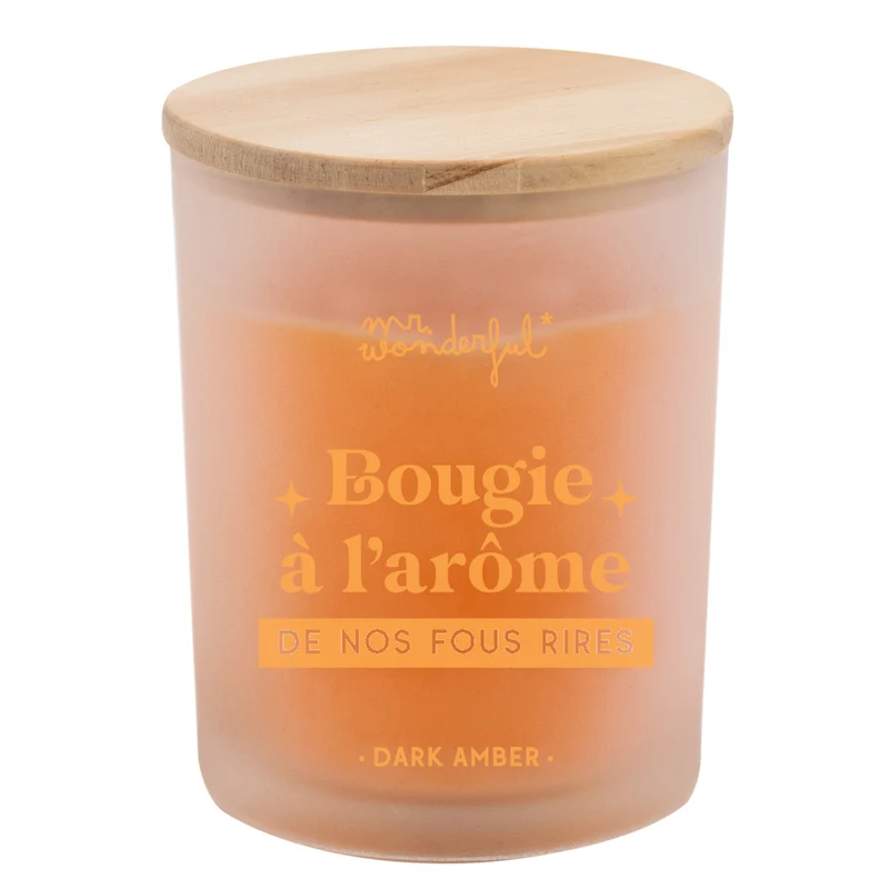 Bougie à l'arôme de nos fous rires