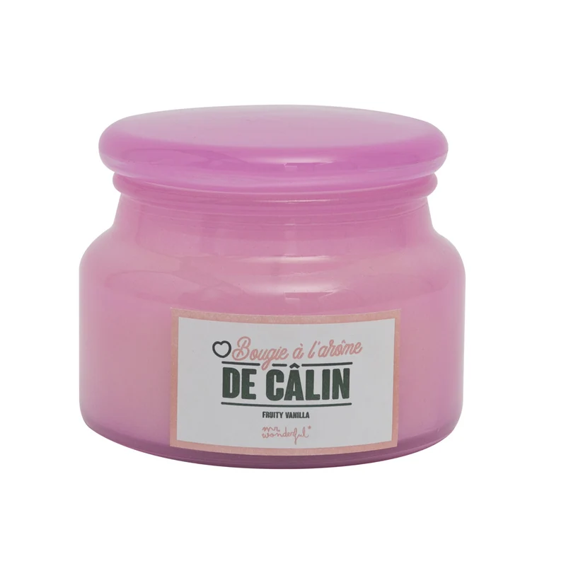 Bougie à l'arôme de câlin