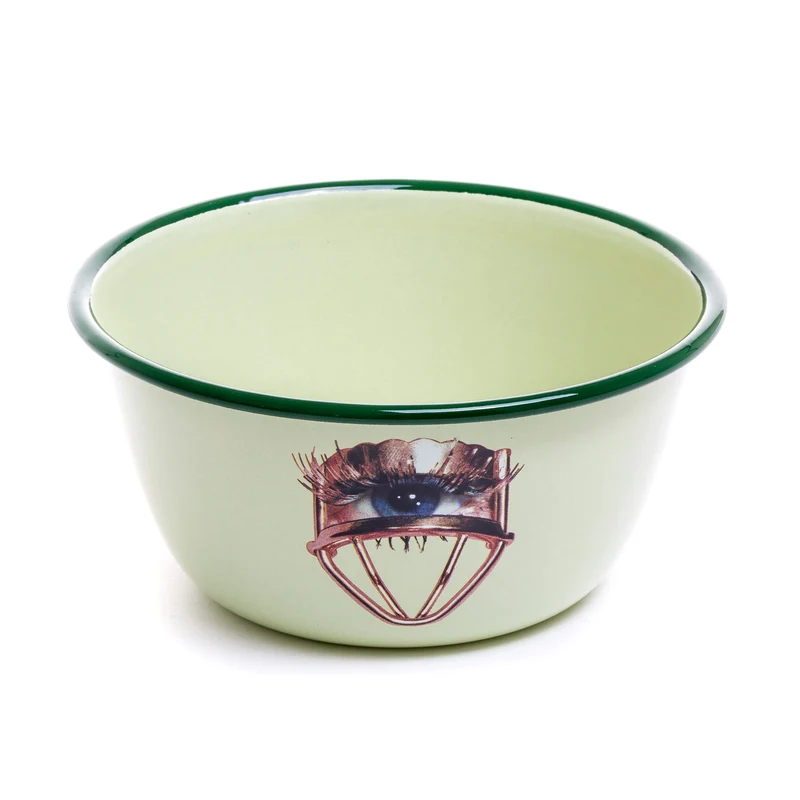 Enamel Bowl Eye
