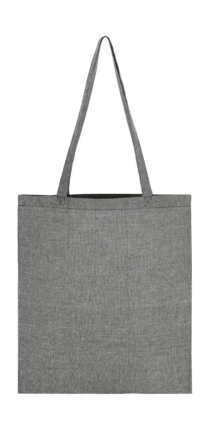 Recycled Cotton/Polyester Tote with Long Handles – 140 g/m² | 67157
