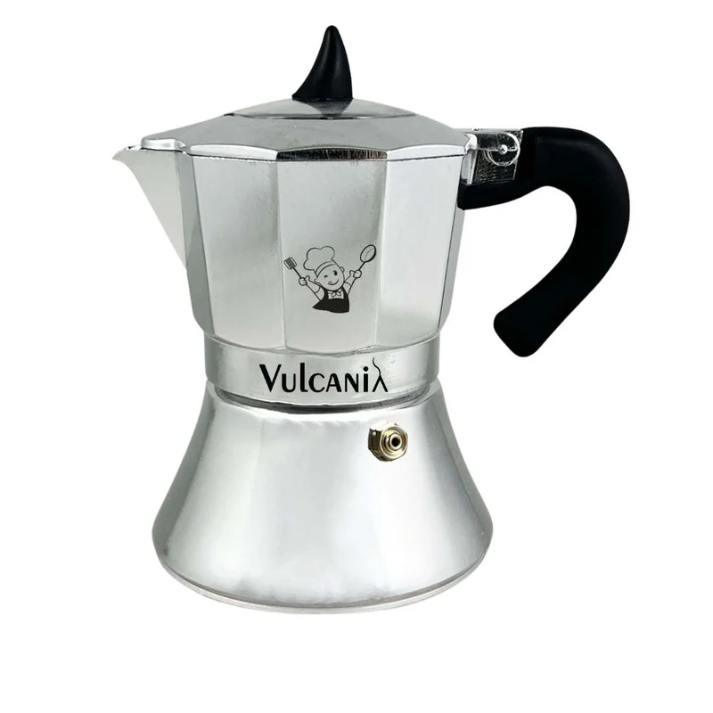 Caffettiera Induzione Moka in Alluminio | Vulcania