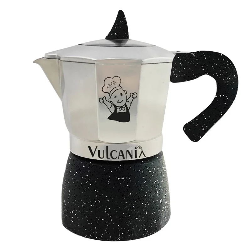 Caffettiera Moka in Alluminio | Vulcania