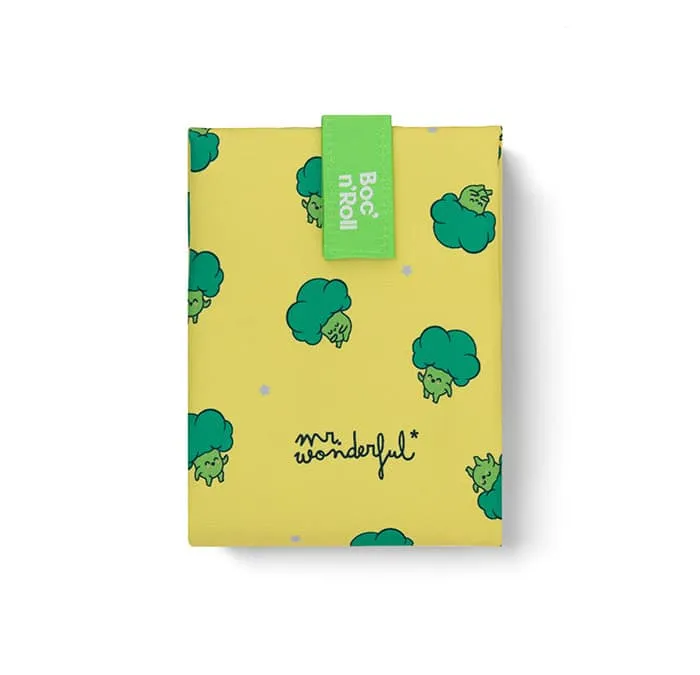 Snack bag Snack’n’Go Roll'eat x Mr. Wonderful - Broccoli