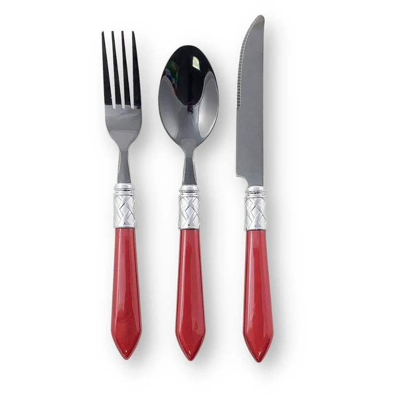 Tris Posate | Red Black