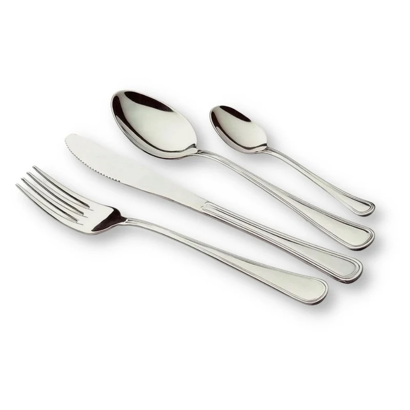 Set 6 Posate Acciaio Inox | Saturn